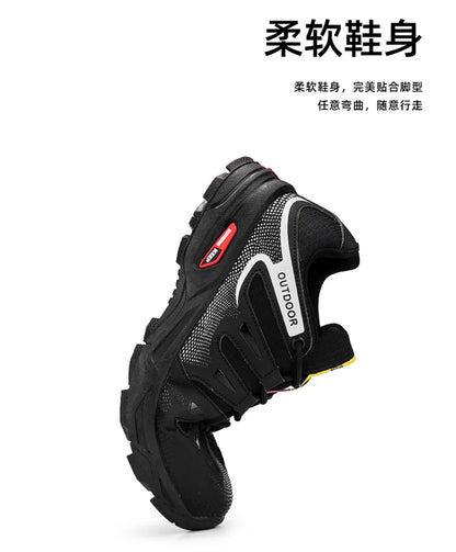 New Outdoor Men's Shoes Men's Anti Slip mountaineering Shoes Travel Hiking Adventure Footwear Fashionable Casual Sneaker