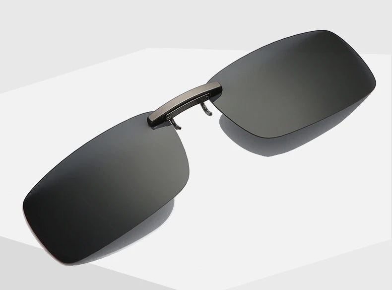 BOYSEEN Polarized Clip Sunglasses Driving Day Night Vision Lens Unisex Sport Fishing Myopia Glasses Men Women Travel Outdoor