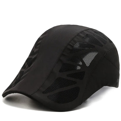 Unisex SPORTS betűs nyomtatású, gyorsan száradó baseball sapka, napszemüveg, szabadtéri nyári, lélegző hálós napellenző sapka, beret, napellenző, golf sapka