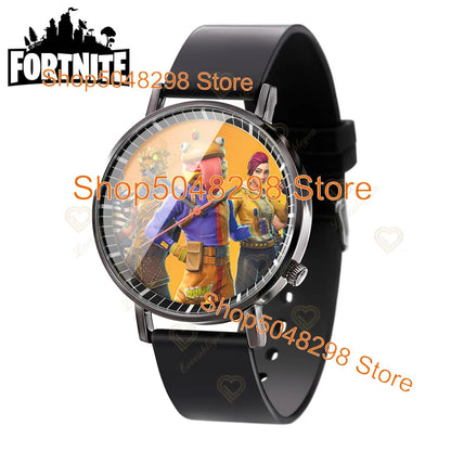 Fortnite Wristwatch for Men Women Watch Battle Game Print 2025 New Watches Quartz Wristwatch Female Children's Birthday Gifts