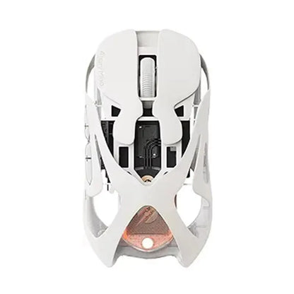 Angry Miao Infinity Gaming Wireless Mouse Hot-Swappable Metal Ultralight Hollow PAW3950 Dual 8K Wired Tri-Mode