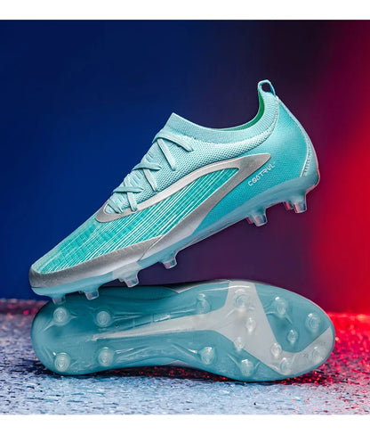 Chuteiras de Futebol para Homem Novas, com Pitons para Exterior, Respiráveis, Antiderrapantes, para Adulto, Desporto, Pitons Longos, Treino, Rapaz, Jogo, Confortáveis