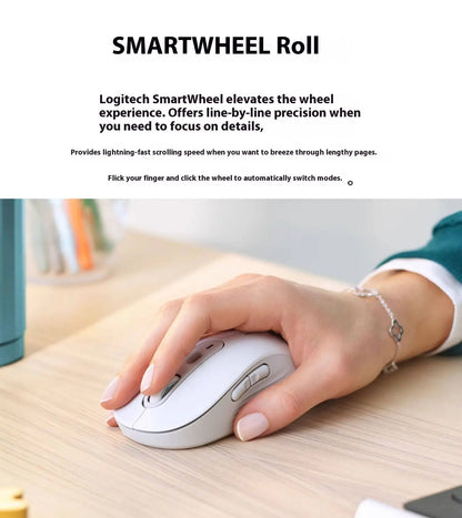 Official Flagship Logitech MX Anywhere 3S Wireless Mouse, Light Sound Bluetooth Laptop, Desktop Computer M750 Series