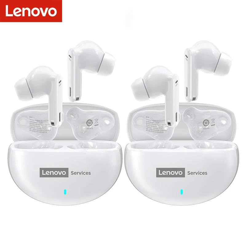 Écouteurs Lenovo LE253 TWS sans fil Bluetooth 6.0 ANC, réduction du bruit, son HiFi, casque de jeu et de sport avec micro