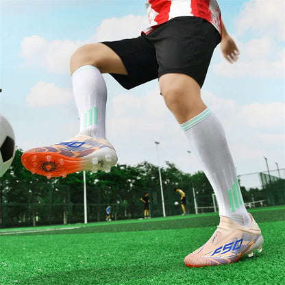 Pánska outdoorová futbalová obuv, profesionálna futbalová obuv, kopačky na futbalové ihrisko TF/FG, pohodlné protisklzové tréningové tenisky, veľkosti 35–45
