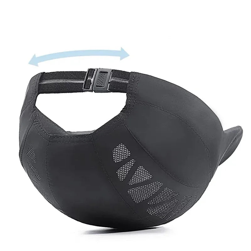 Unisex SPORTS betűs nyomtatású, gyorsan száradó baseball sapka, napszemüveg, szabadtéri nyári, lélegző hálós napellenző sapka, beret, napellenző, golf sapka