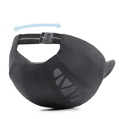 Unisex SPORTS betűs nyomtatású, gyorsan száradó baseball sapka, napszemüveg, szabadtéri nyári, lélegző hálós napellenző sapka, beret, napellenző, golf sapka