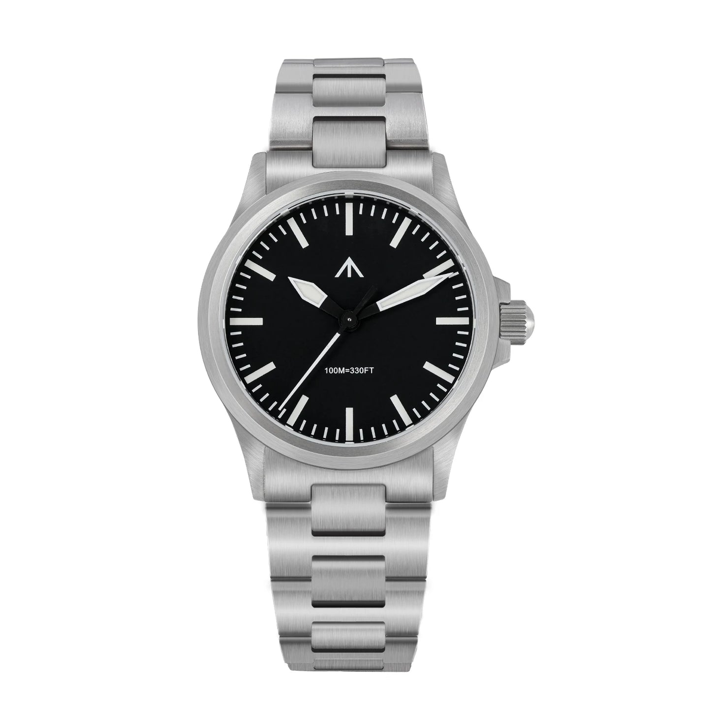 Militado  ML18 36mm Men Watch VH31 Quartz Movement Watches Luminous Sapphire Double Domed Crystal Waterproof Vintage Wristwatch