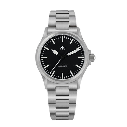 Militado  ML18 36mm Men Watch VH31 Quartz Movement Watches Luminous Sapphire Double Domed Crystal Waterproof Vintage Wristwatch
