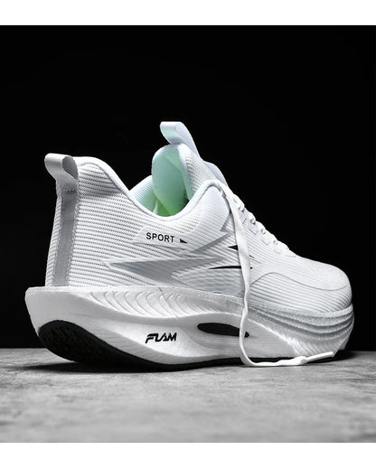 Men's Sports Running Shoes Marathon Air Cushion Breathable Lightweight Comfortable Women's Outdoor Athletic Sneakers Jogging Tennis