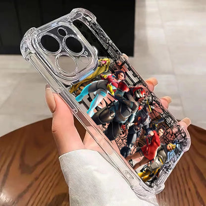 Capa de telemóvel Fortnite para Samsung Galaxy S26 S25 S24 S23 S22 S21 S20 Edge FE Ultra Plus 4G 5G, em TPU transparente antiqueda