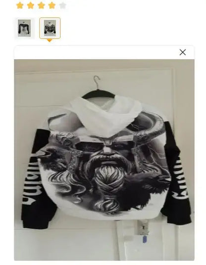 2024 Mens Hoodies Eagle Tattoo Pattern Vikings 3D Printed Fashion Casual Harajuku Hip Hop Autumn And Winter Oversized Sudaderas, Produit gaming premium Fraquane