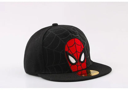 Anime-tegneserie Spiderman-hatte til børn, småbørn og babyer – baseballkasketter til forår og sommer – justerbare snapback-kasketter i hiphop-stil til børn