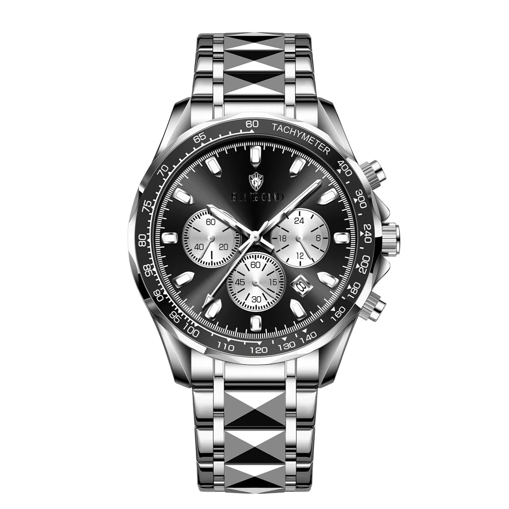 Reloj automático para hombre, azul, deportivo, digital, de última moda, relojes de cuarzo, relojes de lujo