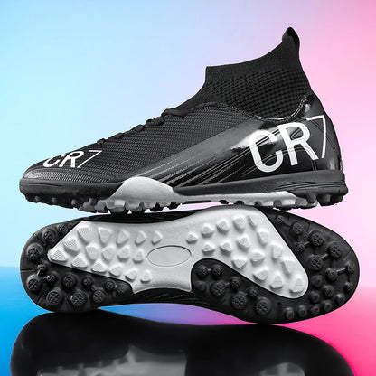 Nouvelles chaussures de football pour hommes, chaussures de soccer de haute qualité, crampons, chaussures de futsal professionnelles pour femmes, vente chaude, baskets unisexes ultra-légères TF/FG