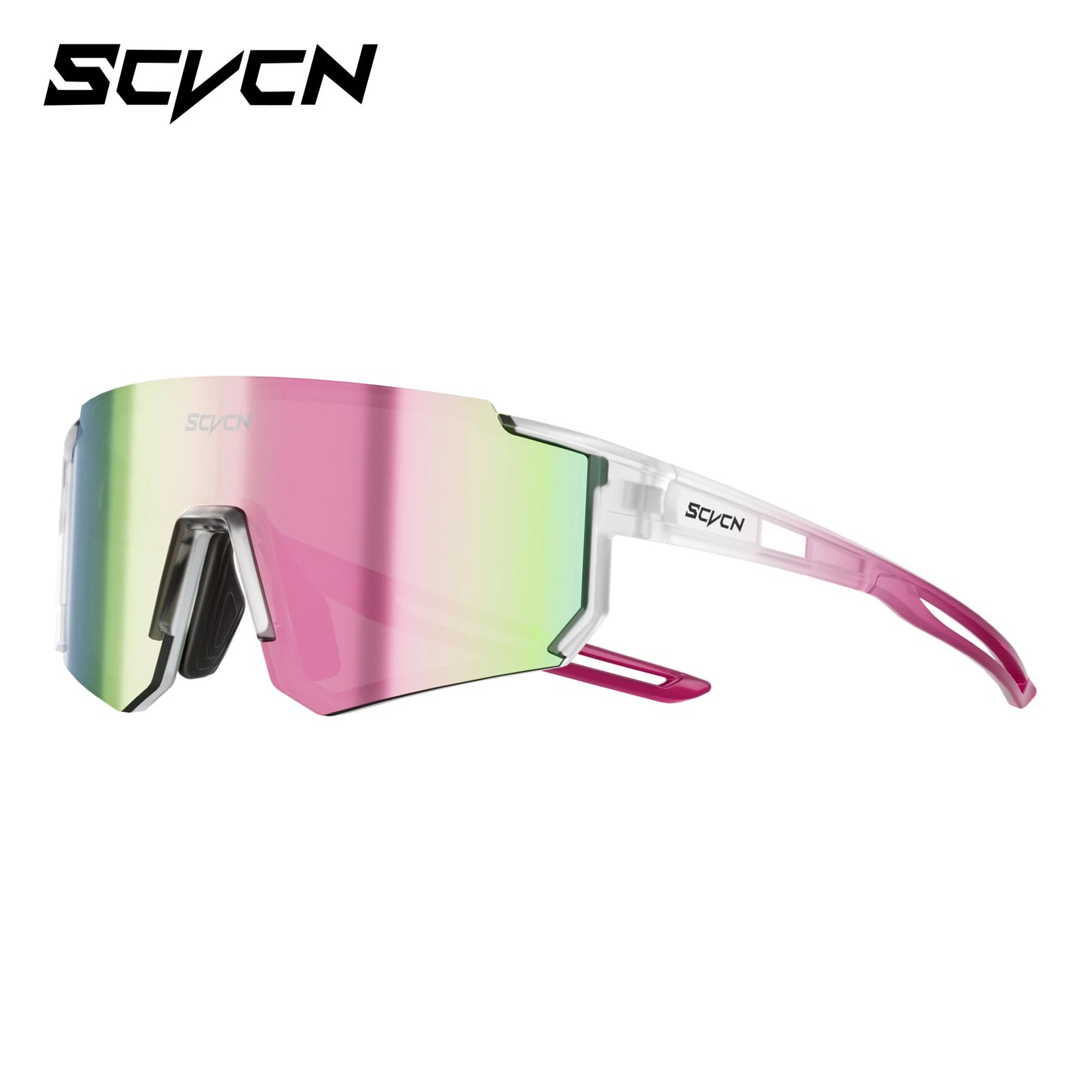 SCVCN Girls Sports Sunglasses Kids Cycling Glasses Photochromic UV400 Boys Baseball Outdoor Eyewear Running Hiking Sunglasses