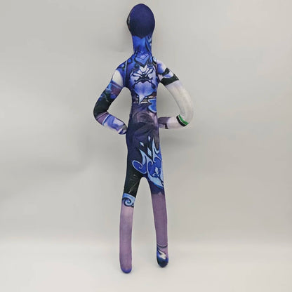 26cm Anime- und Gaming-Plüschfigur mit flexiblem Drahtkörper in verschiedenen Posen – Overwatch D.Va / Doomfist / Genji / Widowmaker, Plüschpuppe