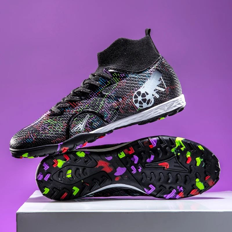 Nieuwe voetbalschoenen voor heren, ademende trainingsschoenen met noppen voor gras, lange spikes voor wedstrijden, indoor sneakers, ultralicht, dropshipping