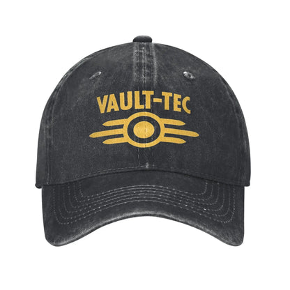 Vault Tec-logo Fallouted Game Sun baseballkasket unisex-teenagerdesign hiphop-kasket sommer trendy tennis skate baseballkasketter