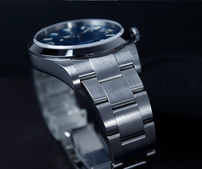 Cronos EX Diver Mechanical Men Watch 39mm Automatic PT5000 Sapphire Glass Bushed Bracelet Glide Clasp 10ATM  L6031