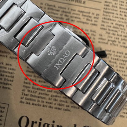 IX&DAO 2025 Neu 37mm Warrior Herren-Automatikuhr mit Miyota 9015 Uhrwerk, Saphirglas, Edelstahl, wasserdicht bis 10Bar, BGW