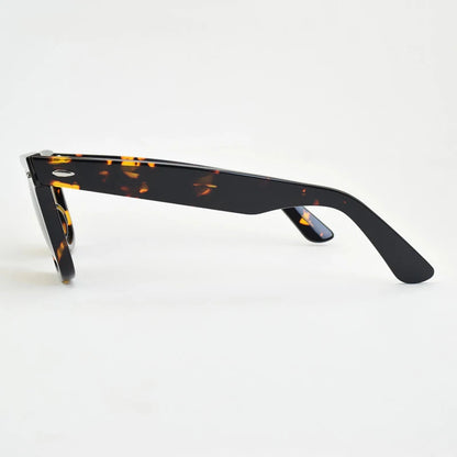 SUN glasses classics Glass lens Acetate sun glasses men Y-2140 Double rivet Design Goggles Elegant Female Square UV sunglass