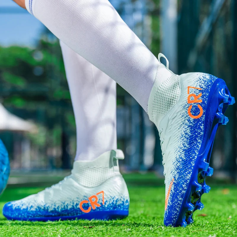 Autumn Hot Selling Shock-Absorbing Adult Football Shoes Soft and Stable Sports Shoes Rebound Wrapped Lightweight Cleats