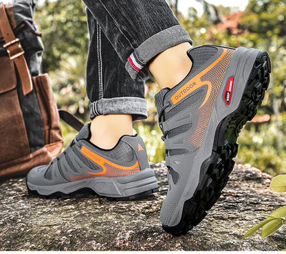 New Outdoor Men's Shoes Men's Anti Slip mountaineering Shoes Travel Hiking Adventure Footwear Fashionable Casual Sneaker