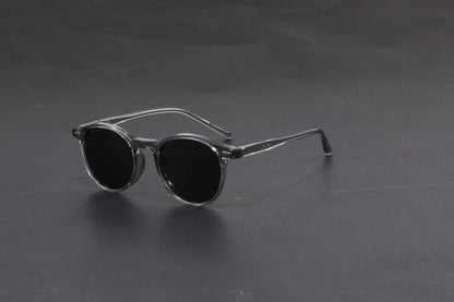 GENEVIEVE Simple Geometric Round Frame Design Women Men Polarized Sunglasses UV Protection Customizable Prescription 1080