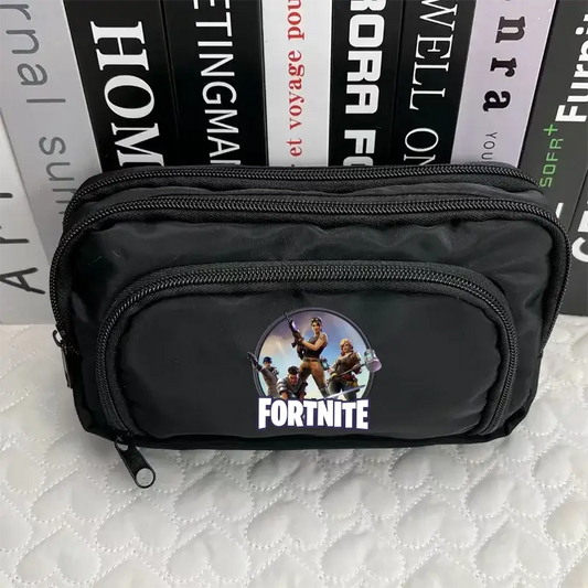 Astuccio portapenne Fortnite con motivo creativo del gioco, borsa contenitore Harajuku per ragazzi e ragazze, articoli per il ritorno a scuola, regali di compleanno e per feste