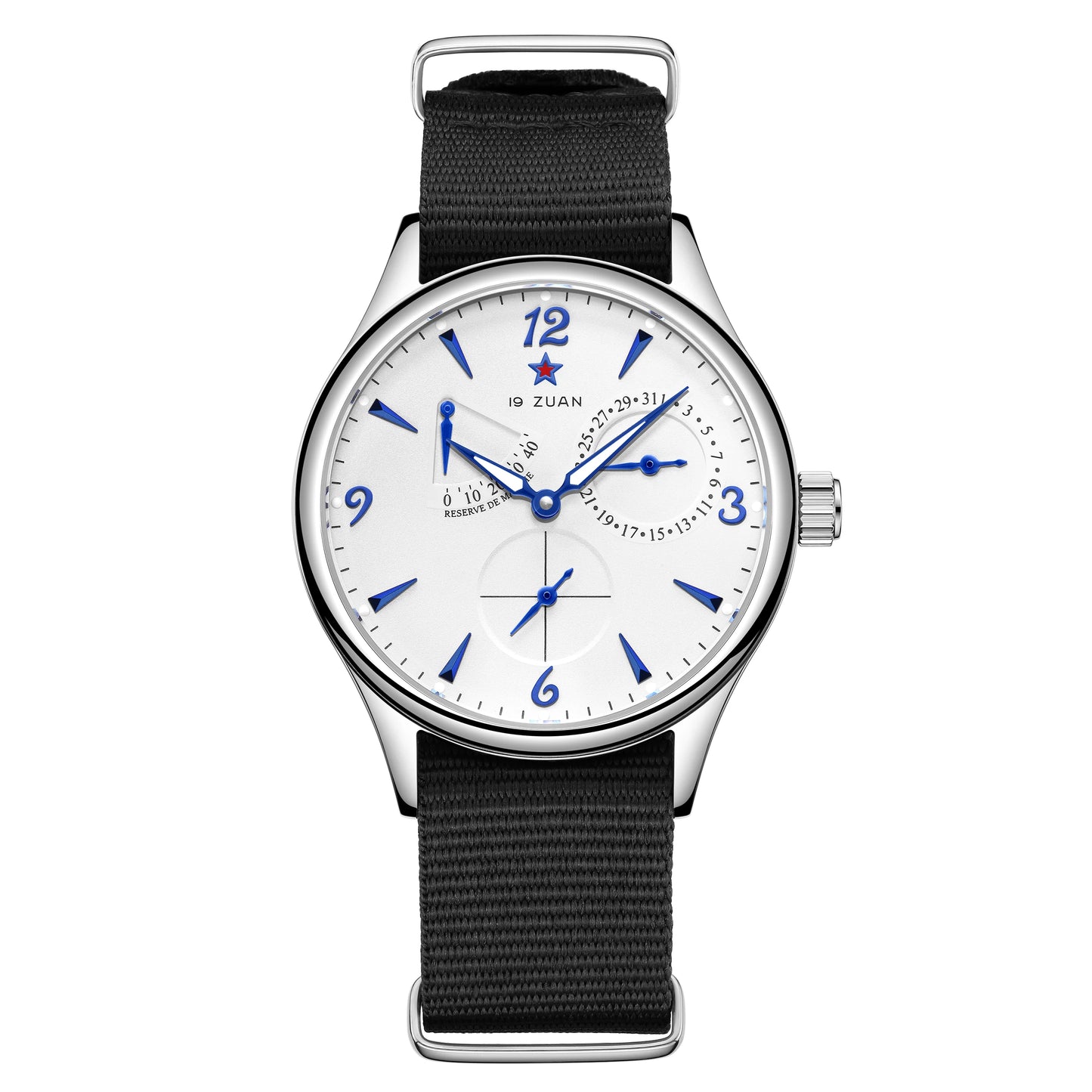 1963 Pilot Watch of Men 40mm Automatic Mechanial Wristwatches Original ST1780 Movement Sapphire Crystal Waterpoorf Retro Clock