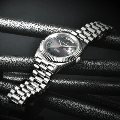 PAGANI DESIGN 2024 New DD40 NH36A Men's Watches Luxury Automatic Mechanical Watch For Men AR Sapphire Glass Date Wristwatch Men