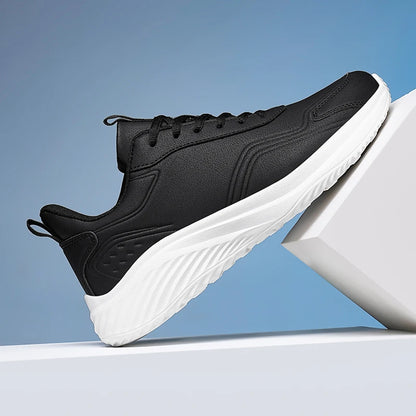 Autumn and Winter Men's Waterproof Sneakers, Soft and Cushion Sport Shoes for Walking, Plus Size 39-48 Casual Shoes for Men