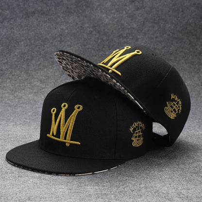 Gorra de béisbol unisex con alfabeto, estilo urbano de verano, bordada, con botón trasero, para exteriores, hip hop, ajustable y casual para hombre y mujer