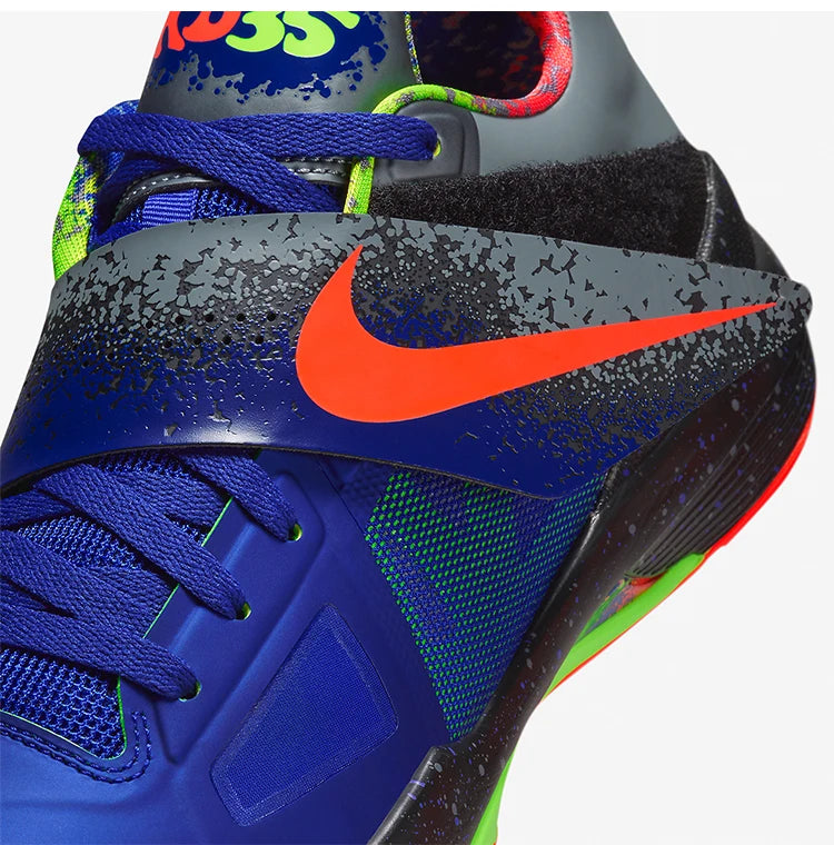 Nike KD 4 NERF auténticas para hombre, zapatillas de baloncesto bajas prácticas con amortiguación FQ8180-400