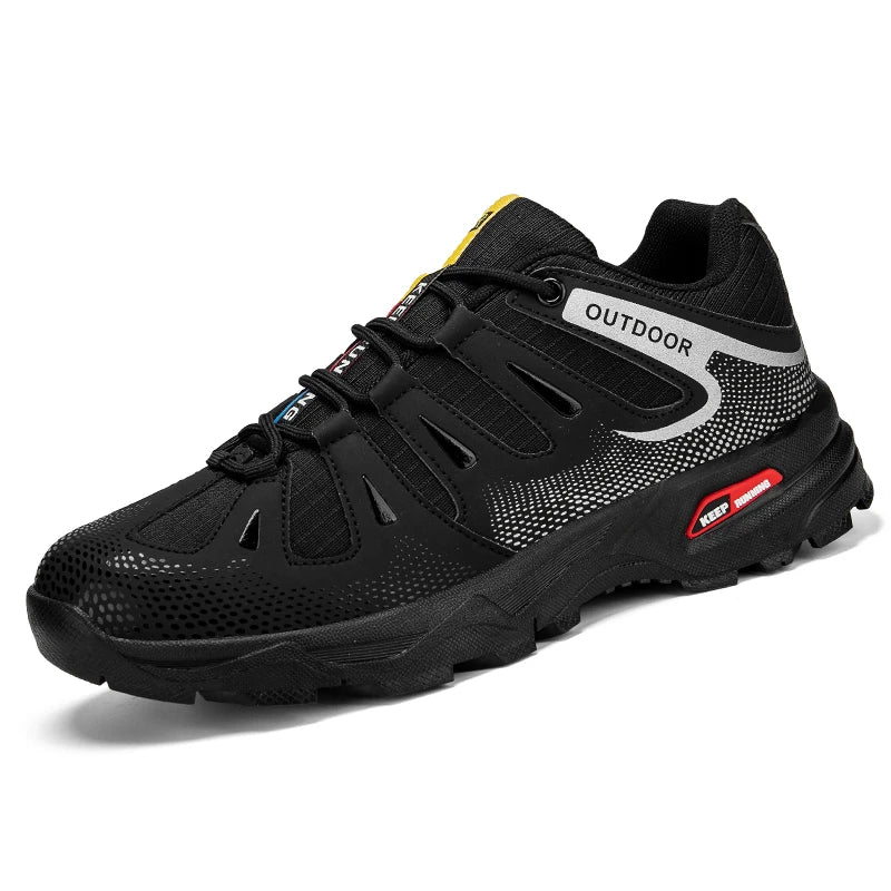 New Outdoor Men's Shoes Men's Anti Slip mountaineering Shoes Travel Hiking Adventure Footwear Fashionable Casual Sneaker