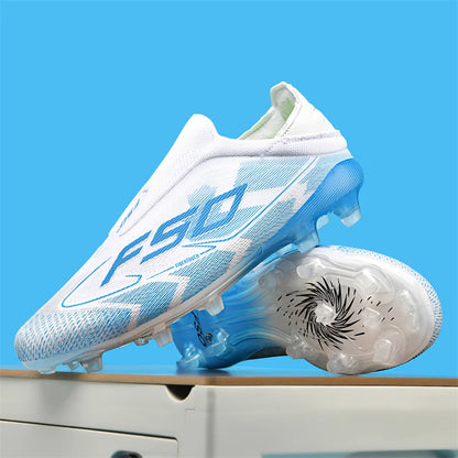 Nouvelles chaussures de football pour hommes, crampons de football sur gazon, chaussures de football pour adultes, crampons de futsal, crampons de sport confortables, antidérapants, ultra-légers, pour entraînement en s
