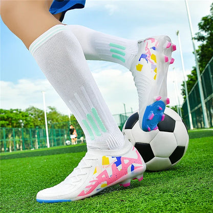 Novas Chuteiras Profissionais de Futebol para Homem, Sapatilhas de Futebol Society para Adulto, Ultraleves, para Treino ao Ar Livre