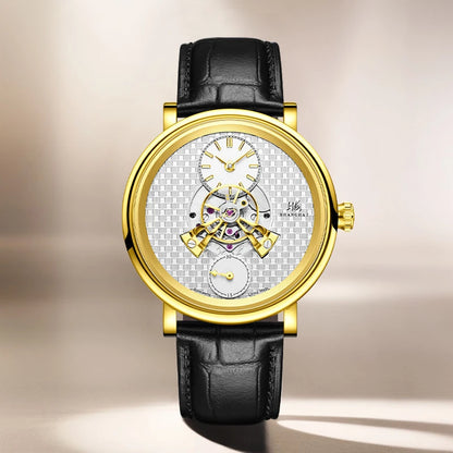 Shanghai Watch THE BUND Collection Men's Mechanical Watches Sky Dome Central Rotor Automatic Watch 43mm Case Sapphire Glass 820