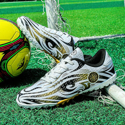 Herren-Fußballschuhe, komfortabel und atmungsaktiv, für Jungen, leicht, rutschfest, Trainingsschuhe für Rasen, Kunstrasen und Outdoor-Sport
