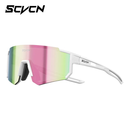 SCVCN Girls Sports Sunglasses Kids Cycling Glasses Photochromic UV400 Boys Baseball Outdoor Eyewear Running Hiking Sunglasses