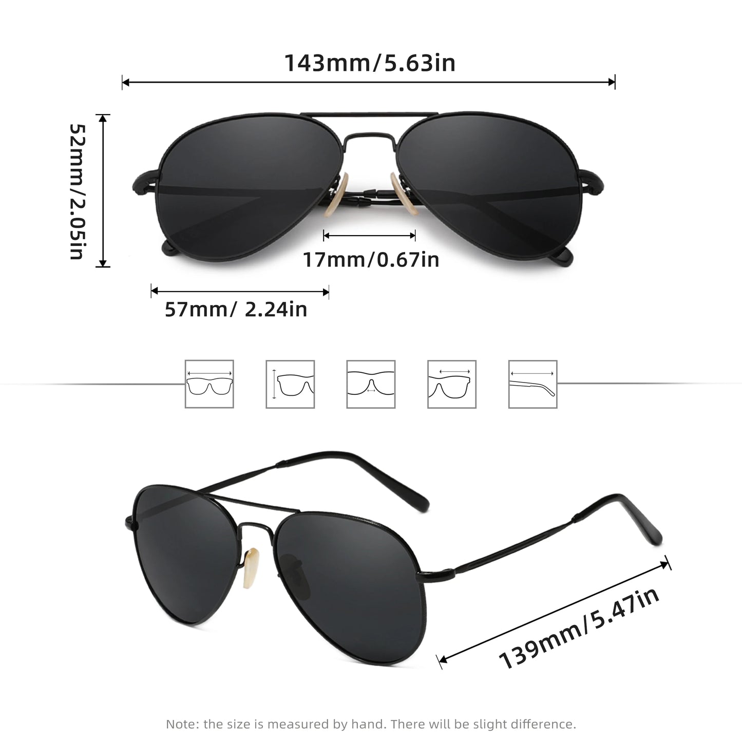 Trend Men Pilot Sunglasses Polarized Luxury Sun Glasses Women Mirror Colors Driving Male Shades UV400