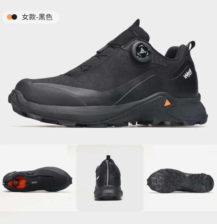 HUMTTO Men's Luxury Designer Trail Sneakers Anti-slip Sports Hiking Breathable Outdoor Trekking Boots