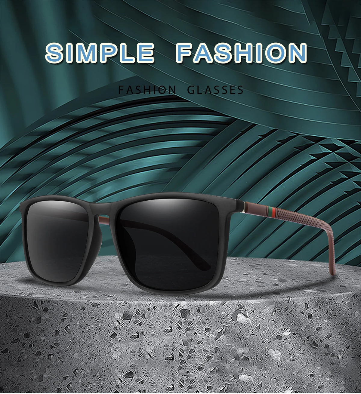 Polarized Square Sunglasses Colorful Lens for Driving Hiking Cycling and Running UV400 Eyewear for Men Women Classic Goggles