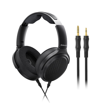 Auscultadores Audiófilos Over-Ear Magnéticos Planares FiiO JT7 – Driver 95x86mm, Headset HiFi com Fio 4.4mm e 3.5mm