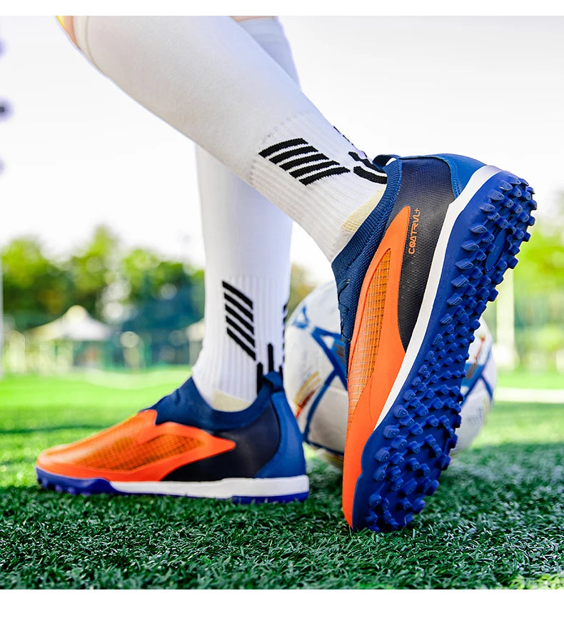 Chuteiras de Futebol para Homem Novas, com Pitons para Exterior, Respiráveis, Antiderrapantes, para Adulto, Desporto, Pitons Longos, Treino, Rapaz, Jogo, Confortáveis