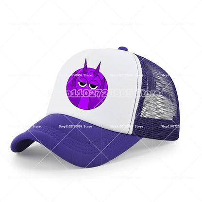 Sprunkis baseball sapka – egyszerű, divatos, sportos, alkalmi fejfedő – népszerű játék, anime-figurás sapkák – nyári napvédő sapka – születésnapi ajándék