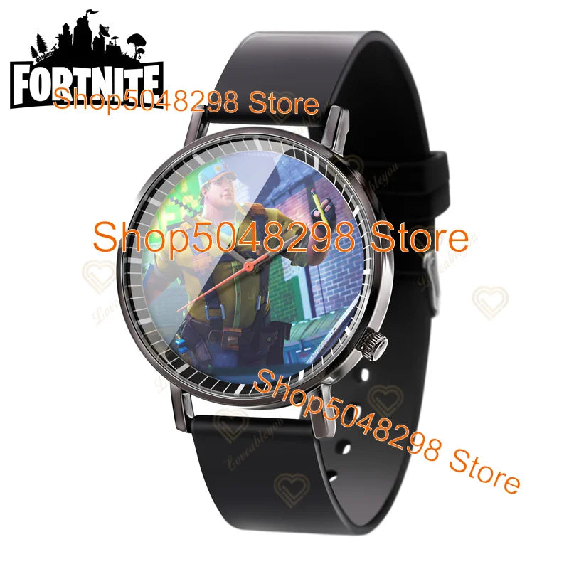 Fortnite Wristwatch for Men Women Watch Battle Game Print 2025 New Watches Quartz Wristwatch Female Children's Birthday Gifts