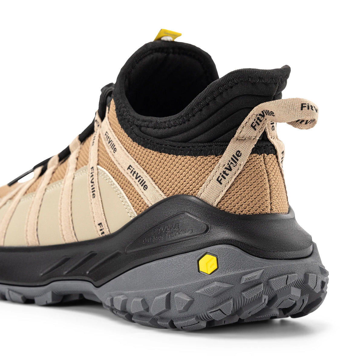 Fittington Wide Sneakers for Men Slip-on Hiking Shoes Soft Comfortable Men Running Shoe Slip Resistant Walking Shoes with Arch