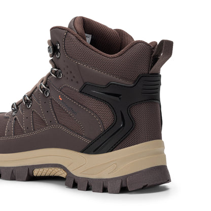 Bottes de randonnée Fittington pour hommes, à bout large, imperméables, montantes, tactiques, militaires, chaussures de trekking pour hommes, antidérapantes pour l'automne.